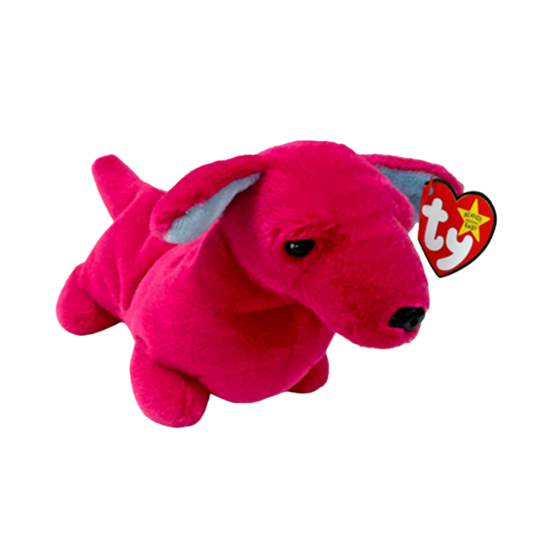 Stretch the pink dachshund